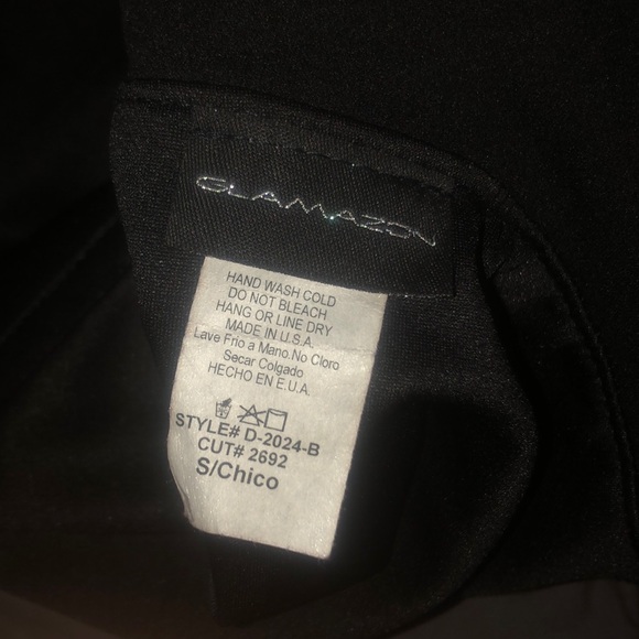 Black Off Shoulder Ruffle Midi Dress SIZE Small - Picture 7 of 8